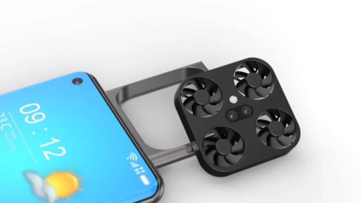 Samsung Drone Camera Phone – the world's first smartphone with a built-in drone camera!