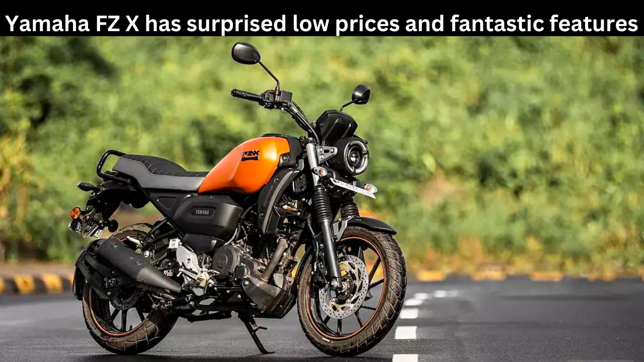 The Yamaha FZ X has surprised everyone with its extremely low prices and fantastic features