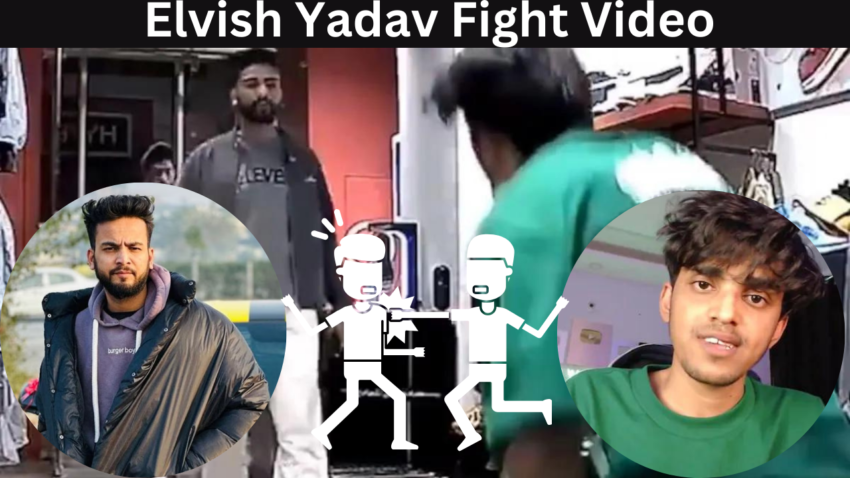 Elvish Yadav Fight Video: out with YouTuber Real Maxtern, video goes viral !