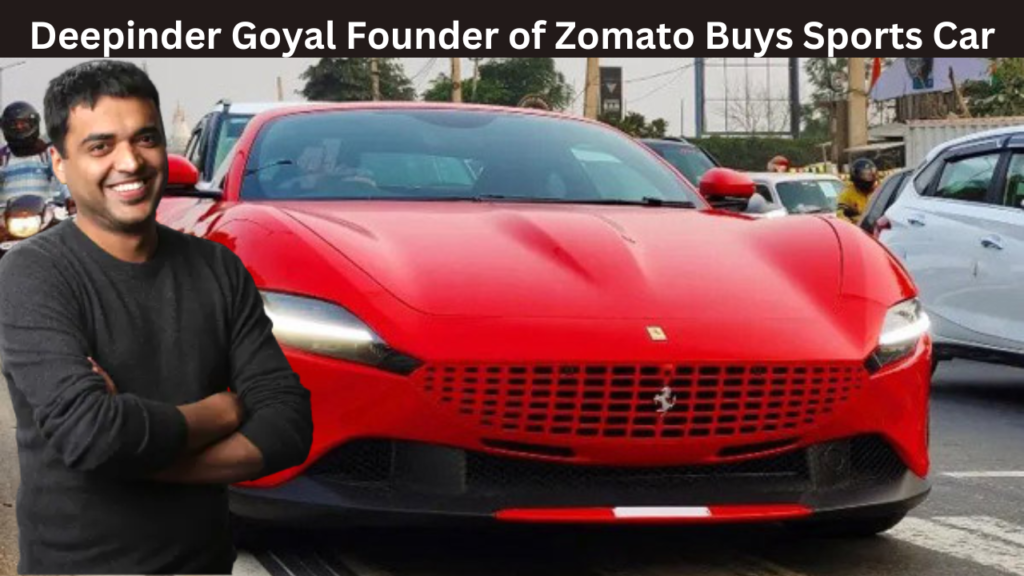 Deepinder Goyal Founder of Zomato Buys Sports Car Aston Martin DB12 