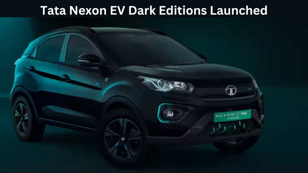 Tata Nexon EV Dark Editions Launched in India, Prices Inside