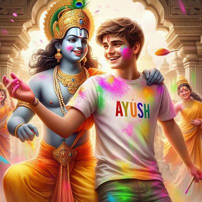 Krishna Holi 3D Images Ai Photo Generator Prompts Name, Couple, Boy and Girls text Prompts – Bing Image Creator