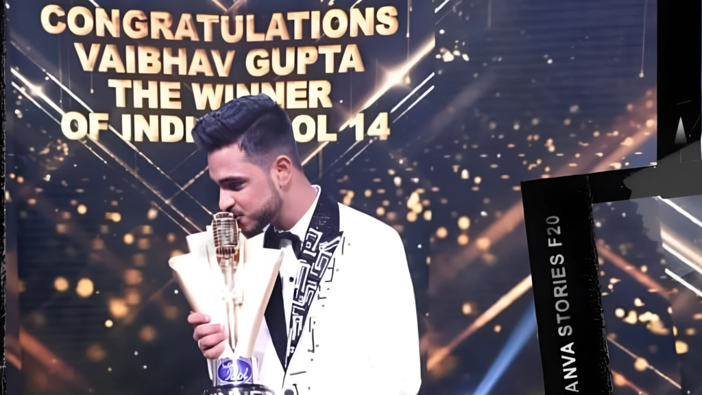 Indian Idol 14 winner Vaibhav Gupta : Vaibhav Gupta of Kanpur won the trophy of Indian Idol 14