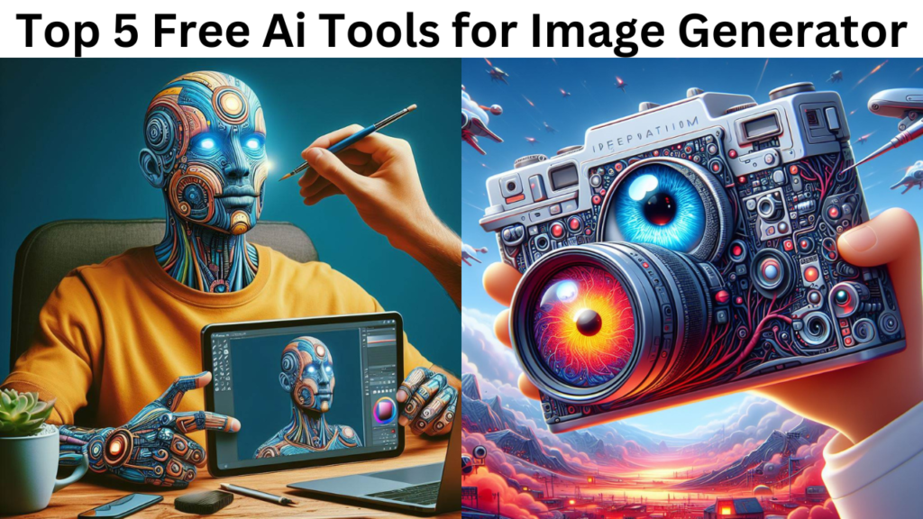 Top 5 Free Ai Tools for Image Generator in 2024.