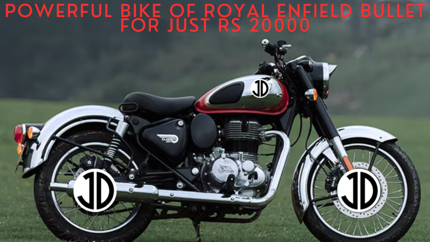 Bring home this powerful bike of Royal Enfield Bullet for just Rs 20000