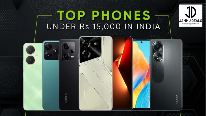 India's Top Smartphones Under Rs. 15,000 in May 2024.