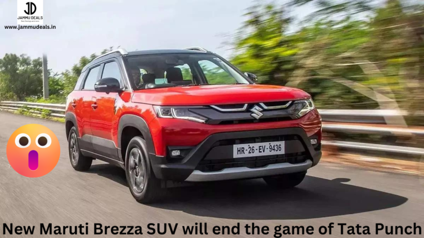 New Maruti Brezza SUV will end the game of Tata Punch, see price with amazing features and powerful engine