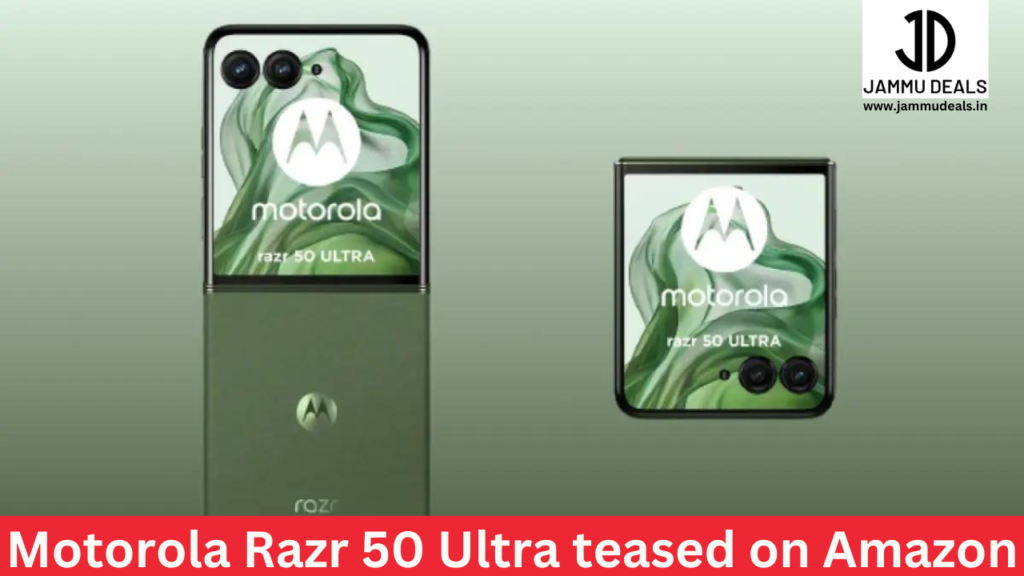 Motorola Razr 50 Ultra teased on Amazon, likely to launch in India soon