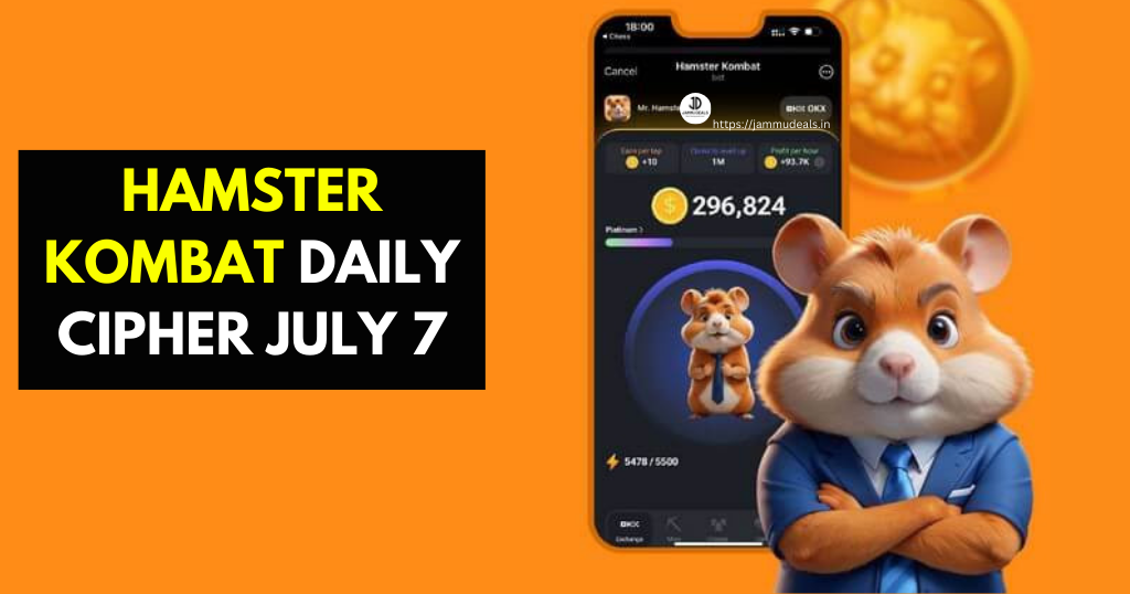 HAMSTER KOMBAT DAILY CIPHER JULY 7