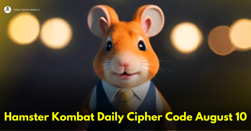 Hamster Kombat Daily Cipher Code to Earn 1 Million Coins Today, August 10