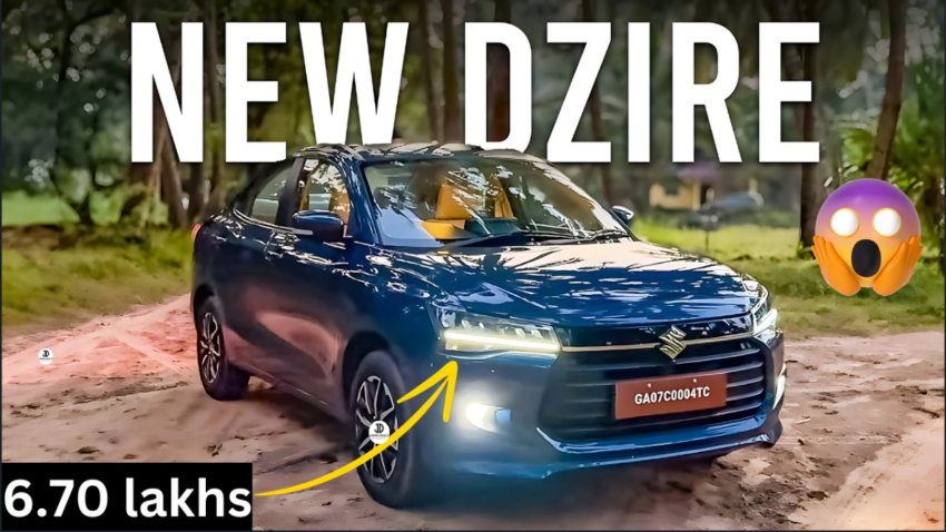 Maruti Dzire 2024 Launched at Rs 6.79 Lakh