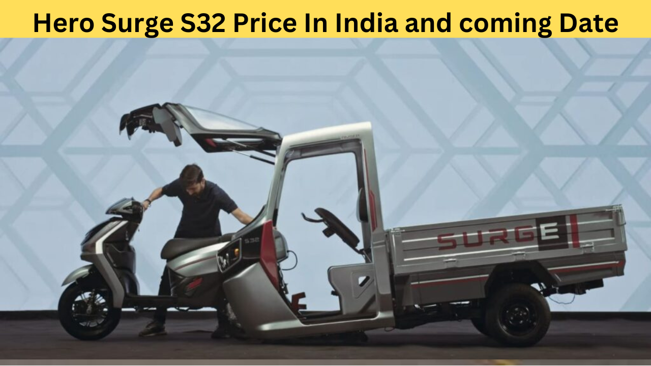 Hero Surge S32 Price in India 2025 & Launch Date 2025: Meet India’s First Convertible 2-in-1 Electric Vehicle