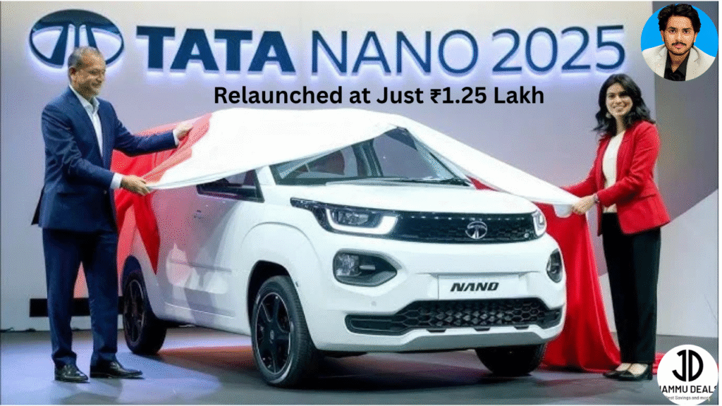🚗 Tata Nano 2025 Relaunched at Just ₹1.25 Lakh with 36 KMPL Mileage – India’s
