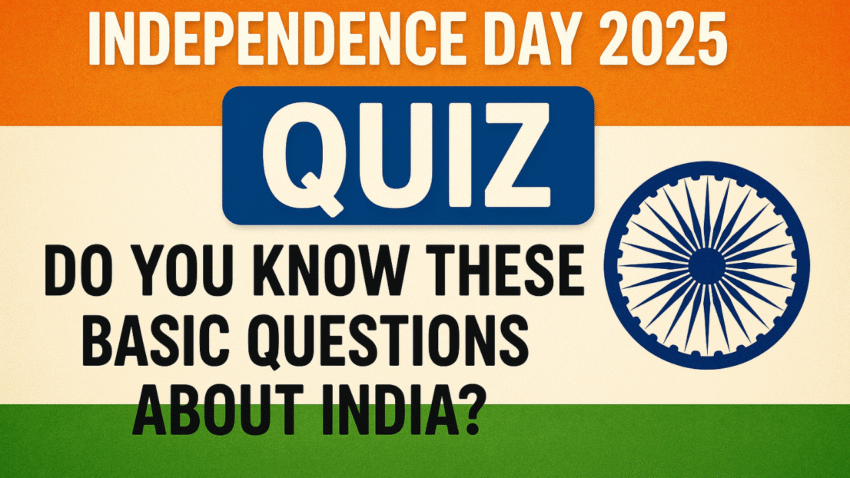 Independence Day 2025 Quiz: Do you know these basic questions about India?