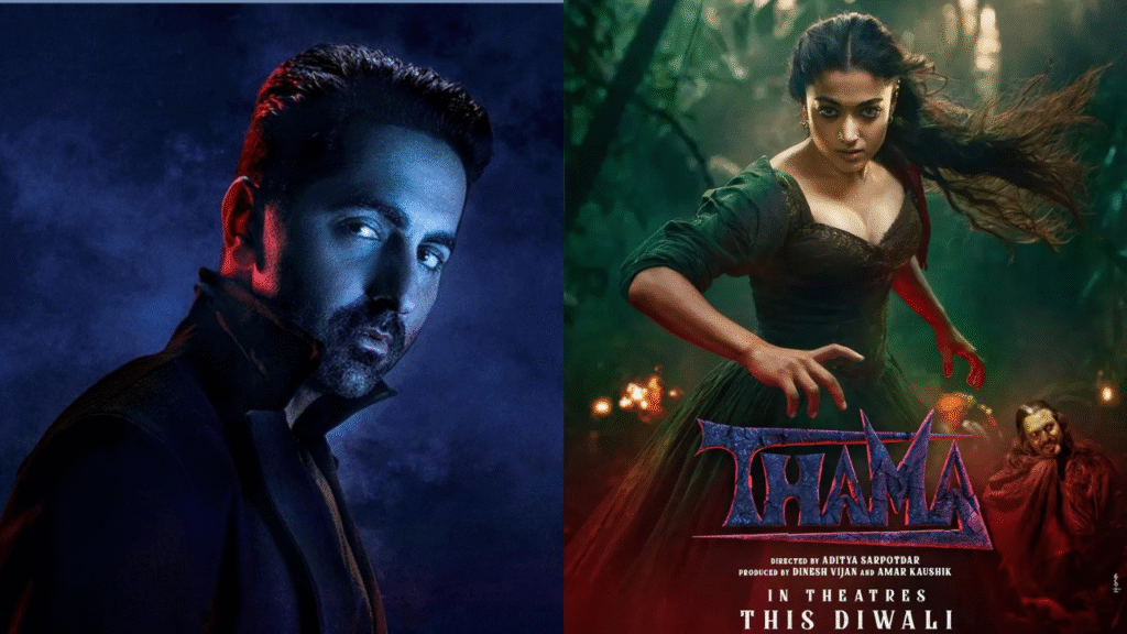‘Thama’ First Look Unveiled: Ayushmann Khurrana and Rashmika Spark Buzz in Bollywood in 2025