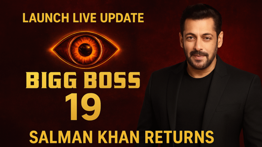 📌 Bigg Boss 19 Launch Live Update: Salman Khan returns as host in colors tv
