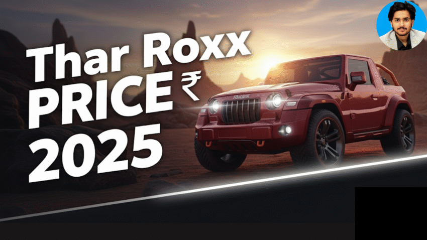 with the launch of the Thar Roxx in 2025, the excitement has reached another level. People are eagerly searching for the Thar Roxx price 2025