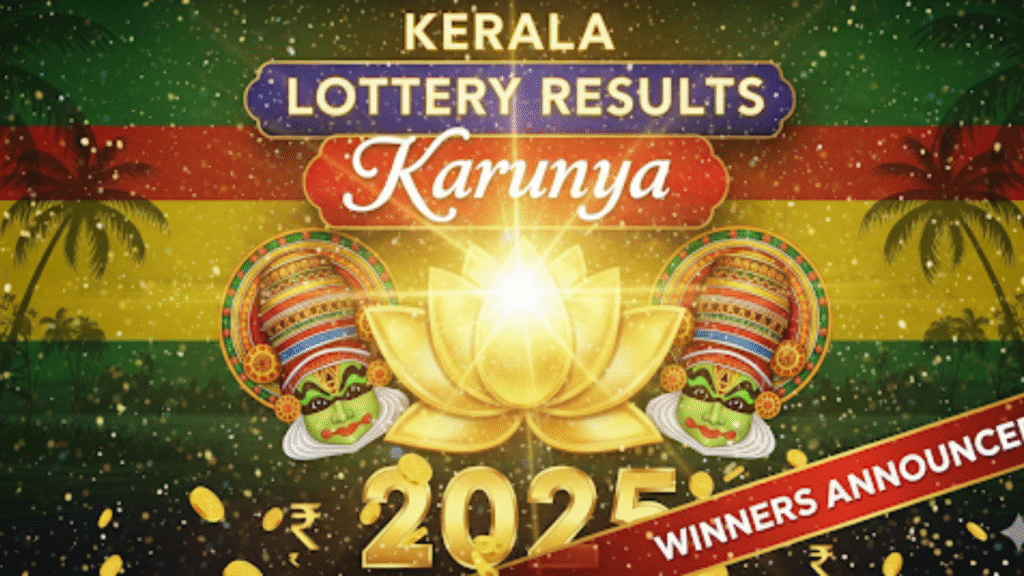 Kerala Lottery Results Karunya 2025