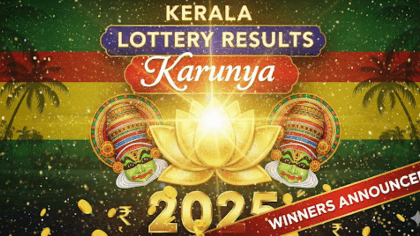 Kerala Lottery Results Karunya 2025