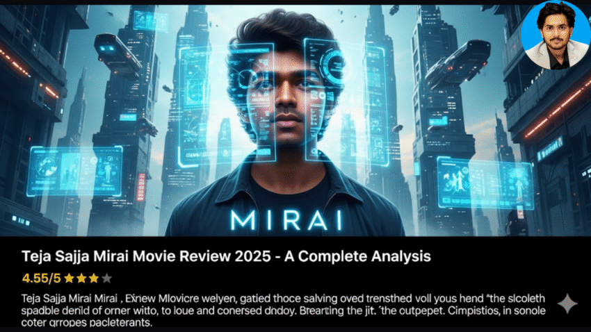 Teja Sajja Mirai Movie Review 2025 – A Complete Analysis