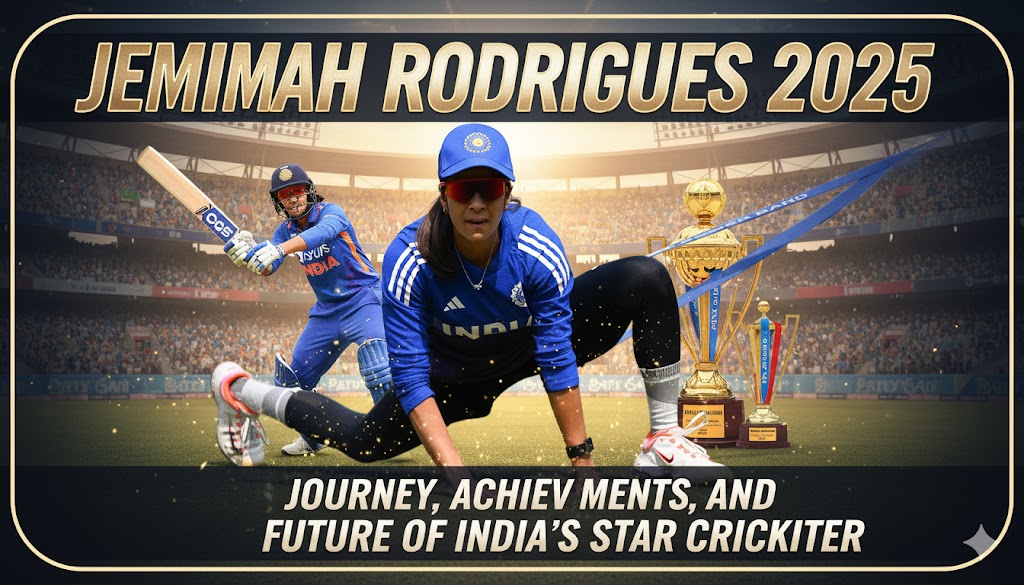 Jemimah Rodrigues 2025: Journey, Achievements, and Future of India’s Star Cricketer