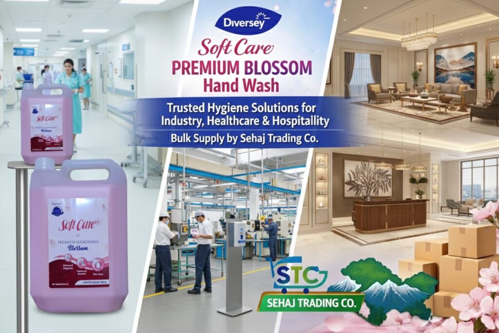 Diversey Soft Care Premium Blossom Hand Wash – Buy from Sehaj Trading Co., Trusted Wholesaler for Bulk Supply in Jammu & Kashmir.