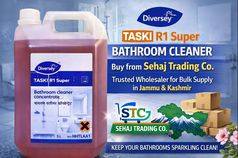 Diversey Taski R1 Super Bathroom Cleaner – Buy from Sehaj Trading Co., Trusted Wholesaler for Bulk Supply in Jammu & Kashmir
