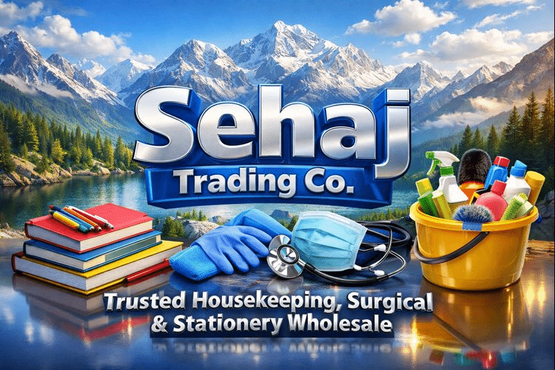 Sehaj Trading Co. – Trusted Housekeeping, Surgical & Stationery Wholesale in (Jammu & Kashmir)
